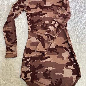 Pink Camo Dress from Fashion Nova